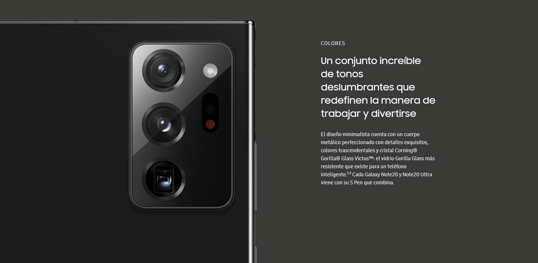 Galaxy Note20 y Note20 Ultra